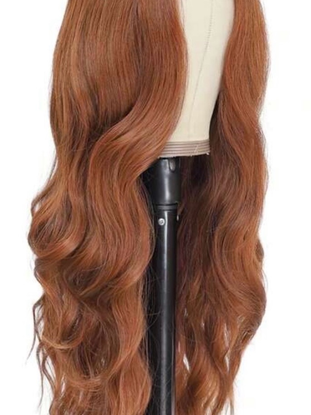 Red Copper Long Wavy Women’s Hairpiece - Unbranded - Picture 4 of 5